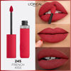 Picture of L'Oreal Paris Infallible Matte Resistance Liquid Lipstick, up to 16 Hour Wear, French Kiss 245, 0.16 Fl Oz