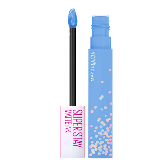 Picture of MAYBELLINE New York Super Stay Matte Ink Liquid Lipstick, Transfer-Proof, Long-Lasting, Limited-Edition Birthday-Cake-Scented Shades, Birthday Babe, 0.17 fl oz