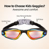 Picture of Aegend Kids Swim Goggles, Pack of 2 Swimming Goggles for Children Boys & Girls Age 3-14