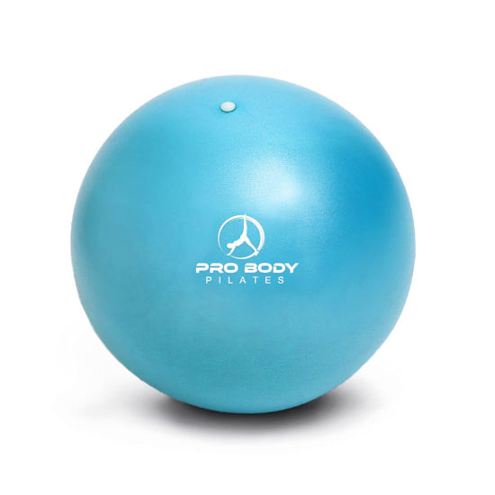 Picture of ProBody Pilates Ball Small Exercise Ball, 9 Inch Barre Ball, Mini Soft Yoga Ball, Workout Ball for Stability, Barre, Ab, Core, Physio and Physical Therapy Ball at Home Gym & Office (Teal)