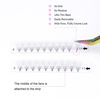 Picture of Premade Lash Fans 5D 8D 10D 12D 14D Lash Extension Pointed Base Premade Fans Eyelash Extensions Middle Stem Synthetic Mink Pre Fanned Volume Lash Extensions (12D-0.07D-9-16mm)