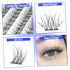 Picture of Natural Cluster Lashes Kit 168 Pcs Wispy Lash Extensions CC Curl 9-11MM Mixed Lengths Eyelash Extension Individual Kit with Lashes Bond and Seal and Tweezers DIY at Home by Mavphnee