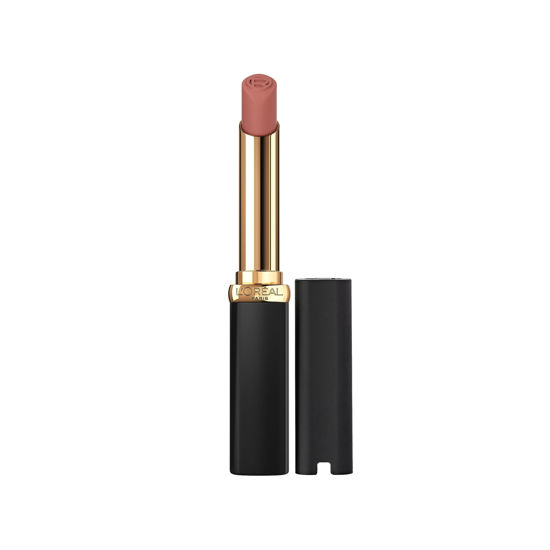 Picture of L’Oréal Paris Colour Riche Intense Volume Matte Lipstick, Lip Makeup Infused with Hyaluronic Acid for up to 16HR Wear, Le Nude Rebellious, 0.06 Oz