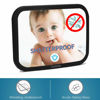 Picture of Baby Car Mirror Most Stable Backseat Mirror with Premium Matte Finish-Super Clear PMMA Material Mirror-Safe, Secure and Shatterproof,Black