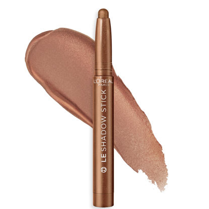 Picture of L'Oreal Paris Makeup Le Shadow Stick Eyeshadow, Blendable, Smudge-Resistant, Cream Eyeshadow, 230 Magnetic Bronze (Shimmering Copper Brown)