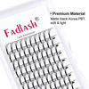 Picture of Lash Extensions Volume Premade Fans 7D 0.10 Volume Eyelash Extensions Long Stem Premade Eyelash Extension Supplies 8-20mm by FADLASH (7D-C-0.10, 18mm)