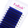 Picture of Colored Lash Extensions Lash Extensions Easy Fan Volume Lashes C/D Curl Volume Lash Extensions 0.07 FADLASH Self Fanning Eyelash Extension Supplies (Blue-0.07D, 17mm)