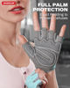 Picture of VINSGUIR Breathable Workout Gloves for Women, Weight Lifting Gloves for Gym, Cycling, Exercise, Fitness and Training, with Excellent Grip and Cushion Pads