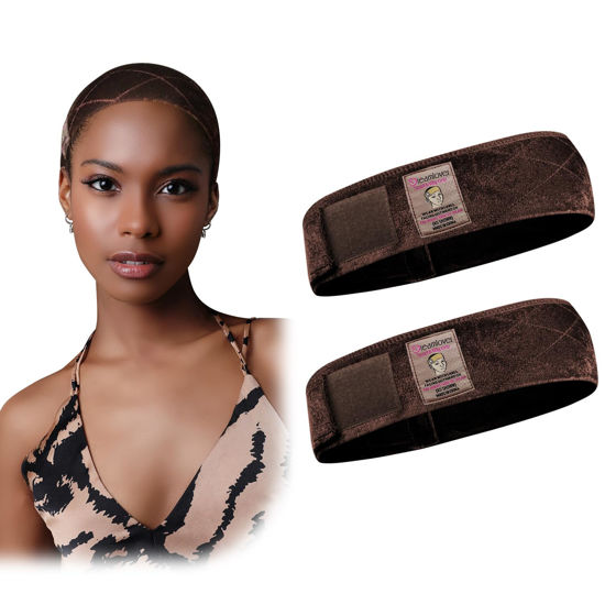 Picture of Dreamlover Wig Grip Bands, Dark Brown, 2 PCS