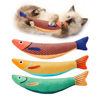 Picture of Potaroma Cat Toys Saury Fish, 3 Pack Catnip Crinkle Sound Toys Soft and Durable, Interactive Cat Kicker Toys for Indoor Kitten Exercise 9.4 Inches for All Breeds