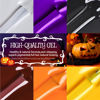 Picture of modelones 6 Colors Gel Nail Polish, Halloween Orange Yellow Gray Black Purple Gel Polish Color Changing Gel Nail Polish Kit Soak Off LED Nail Art Gifts DIY Salon Home