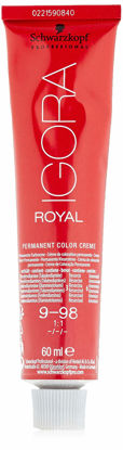 Picture of Schwarzkopf Professional IGORA Royal Hair Color Color 9-98 (Colorists´s Color Creme) 2 oz