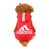 Picture of Idepet Cotton Adidog Dog Hoody Clothes Outfit, XS, Red