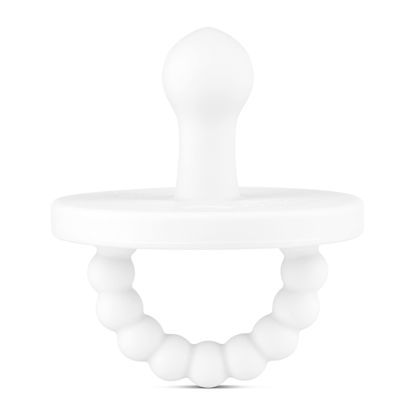 Picture of Ryan & Rose Cutie PAT Pacifier Teether (Bulb, White)