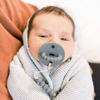 Picture of Ryan & Rose Cutie PAT Pacifier Teether (Slant, Charcoal)