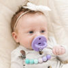 Picture of Ryan & Rose Cutie PAT Pacifier Teether (Bulb, Orchid)