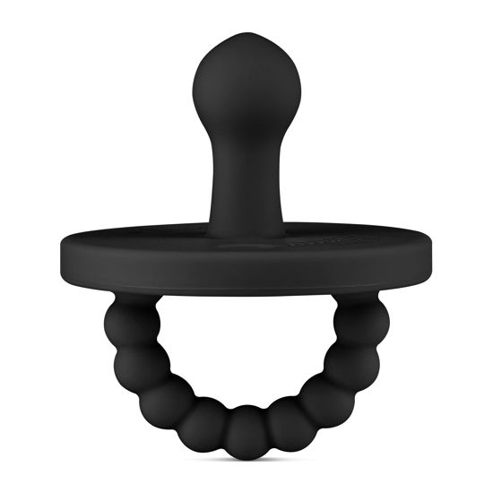 Picture of Ryan & Rose Cutie PAT Pacifier Teether (Bulb, Black)