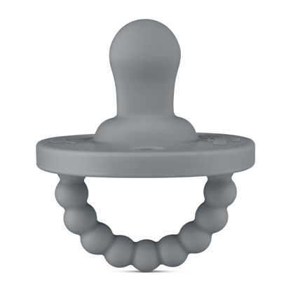 Picture of Ryan & Rose Cutie PAT Pacifier Teether (Flat, Charcoal)