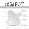 Picture of Ryan & Rose Cutie PAT Pacifier Teether (Slant, Clear)