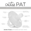 Picture of Ryan & Rose Cutie PAT Pacifier Teether (Stage 2, Clear)