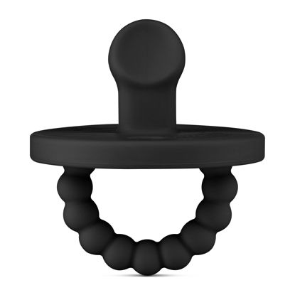 Picture of Ryan & Rose Cutie PAT Pacifier Teether (Slant, Black)