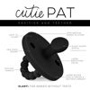 Picture of Ryan & Rose Cutie PAT Pacifier Teether (Slant, Black)