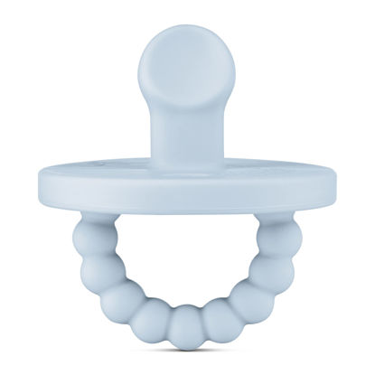 Picture of Ryan & Rose Cutie PAT Pacifier Teether (Slant, Blue)