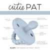 Picture of Ryan & Rose Cutie PAT Pacifier Teether (Slant, Blue)