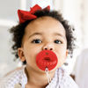 Picture of Ryan & Rose Cutie PAT Pacifier Teether (Flat, Red)