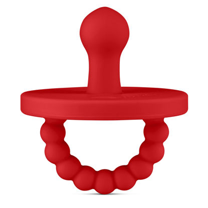 Picture of Ryan & Rose Cutie PAT Pacifier Teether (Bulb, Red)