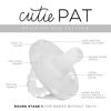 Picture of Ryan & Rose Cutie PAT Pacifier Teether (Stage 1, Clear)