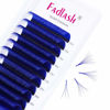 Picture of Volume Lash Extensions D Curl 15-20mm Mixed Tray Easy Fan Lashes 0.07mmm Blue Color Mink Self Fanning Eyelash Extensions by FADLASH (Blue 0.07-D, 15~20mm Mix)