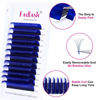 Picture of Volume Lash Extensions D Curl 15-20mm Mixed Tray Easy Fan Lashes 0.07mmm Blue Color Mink Self Fanning Eyelash Extensions by FADLASH (Blue 0.07-D, 15~20mm Mix)