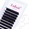 Picture of Colored Lash Extensions 0.07 D Curl Lash Extensions 8-14mm Mixed Tray Black Purple Ombre Eyelash Extensions Silk Volume Lash Extensions (0.07D, 8-14mm)