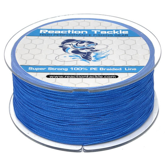 Picture of Reaction Tackle Braided Fishing Line Dark Blue 30LB 150yd