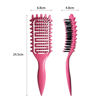 Picture of Curl Defining Brush for Curly Hair, 2024 New Vented Hair Brush, Curly Hair Brush Defining, Define Styling Brush for Curly Hair, Shaping and Defining Curls for Women (Pink 1PC)