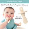 Picture of PrimaStella Silicone Petite Pops - Baby Popsicle Mold - BPA Free - Dishwasher Safe - 4 months+ (Oat Teether Pops)