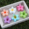 Picture of Sisiaipu Hawaiian Flower Hair Clips for Women 6 Pack Flower Hair Claw Clips Plumeria Claw Clips for Thin Hair Large Claw Clips for Thick Hair Beach Tropical Hair Accessories for Girls - Hawaiian