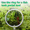 Picture of Betta Fish Olympic Ring For Betta Fish Trainning 2 Pack | Betta Excercise Loop Betta Loop For Aquarium Decor | CTWPets™ (Glowing Green)