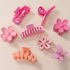 Picture of 8PCS Flower Clips for Women, Thick Hair Accessories with Multi-Styles, Neutral Colors and Variety Pack, Ideal for Girls