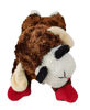 Picture of Multipet Officially Licensed Brown Mini Lamb Chop, 6" Plush Squeak Pet Toy