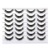 Picture of False Eyelashes Short Natural Fluffy Wispy Volume Cute Cat Eye Lashes Fake Eyelashes Faux Mink Lashes 14 Pairs Pack