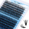 Picture of Individual Lashes Large Tray 240pcs 0.07mm 30P+40P C Curl Mix 15-20mm Cluster Lashes Soft&Natural Lash Clusters Mink Individual Lashes Cluster Mixed Tray False Eyelashes By GEMERRY