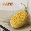 Picture of myHomeBody Bath Sponge, Foam Loofah Sponge, Body Sponge for Shower - Large Size, Lots of Lather, Oval, 2 Pack