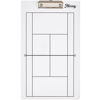 Picture of Murray Sporting Goods Dry Erase Coaches Clipboard | Double-Sided Dry Erase White Board (Tennis)