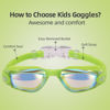 Picture of Aegend Kids Swim Goggles, Pack of 2 Swimming Goggles for Children Boys & Girls Age 3-14