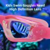 Picture of Aegend Kids Swim Goggles, Pack of 2 Swimming Goggles for Children Boys & Girls Age 3-14