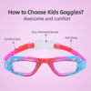 Picture of Aegend Kids Swim Goggles, Pack of 2 Swimming Goggles for Children Boys & Girls Age 3-14