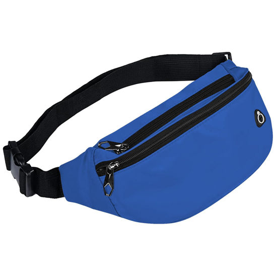 Picture of Fanny Packs for Men and Women, Waterproof Sports Waist Pack Bag for Travel Hiking Running Hands-free Wallets, Easy Carry Any Phone