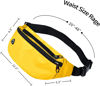 Picture of Fanny Pack for Men and Women, Waterproof Sports Waist Pack Bag for Travel Hiking Running Hands-free Wallets, Easy Carry Any Phone